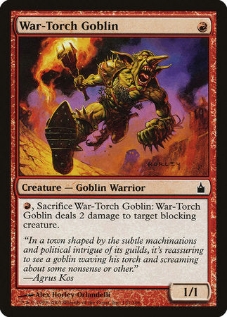 War-Torch Goblin [Ravnica: City of Guilds] | Arkham Games and Comics