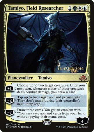 Tamiyo, Field Researcher [Eldritch Moon Promos] | Arkham Games and Comics