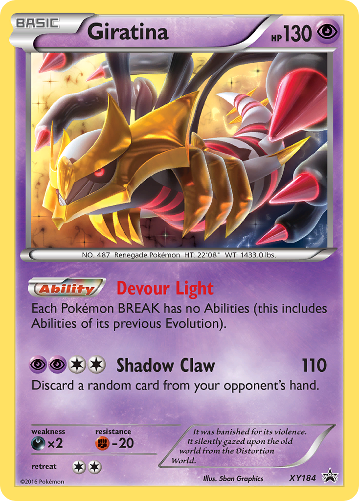 Giratina (XY184) [XY: Black Star Promos] | Arkham Games and Comics