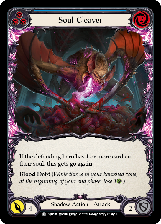 Soul Cleaver (Blue) [DTD186] (Dusk Till Dawn) | Arkham Games and Comics