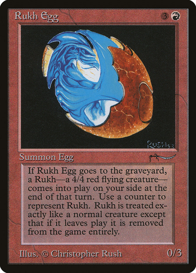 Rukh Egg (Dark Mana Cost) [Arabian Nights] | Arkham Games and Comics