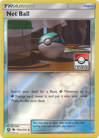 Net Ball (187a/214) (League Promo) [Sun & Moon: Lost Thunder] | Arkham Games and Comics