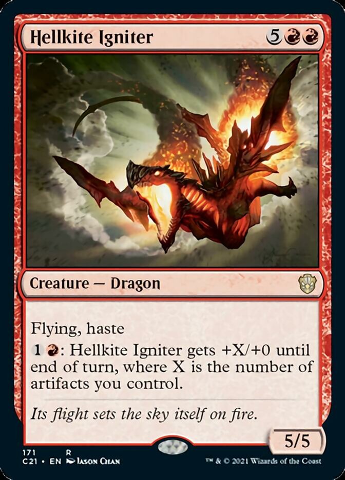 Hellkite Igniter [Commander 2021] | Arkham Games and Comics