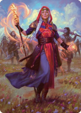 Jaya, Fiery Negotiator Art Card 1 [Dominaria United Art Series] | Arkham Games and Comics