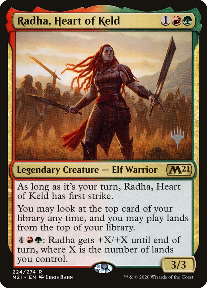 Radha, Heart of Keld (Promo Pack) [Core Set 2021 Promos] | Arkham Games and Comics