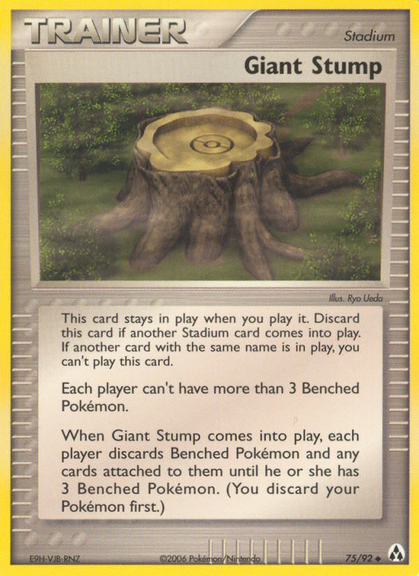 Giant Stump (75/92) [EX: Legend Maker] | Arkham Games and Comics