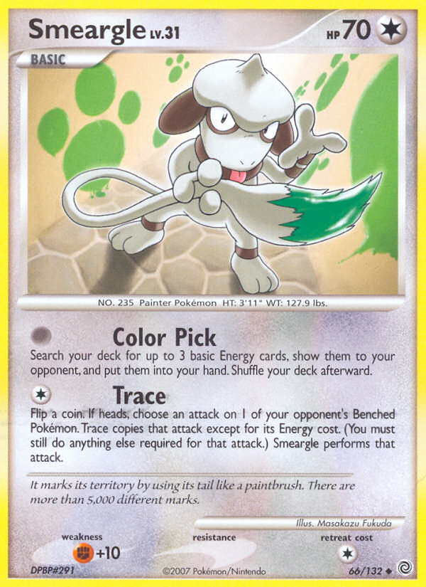 Smeargle (66/132) [Diamond & Pearl: Secret Wonders] | Arkham Games and Comics