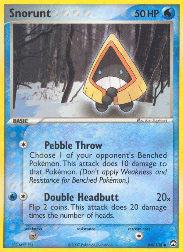 Snorunt (64/108) [EX: Power Keepers] | Arkham Games and Comics