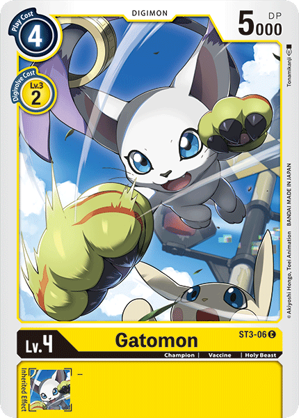 Gatomon [ST3-06] [Starter Deck: Heaven's Yellow] | Arkham Games and Comics