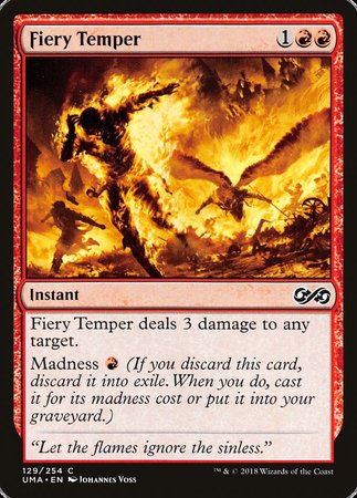 Fiery Temper [Ultimate Masters] | Arkham Games and Comics