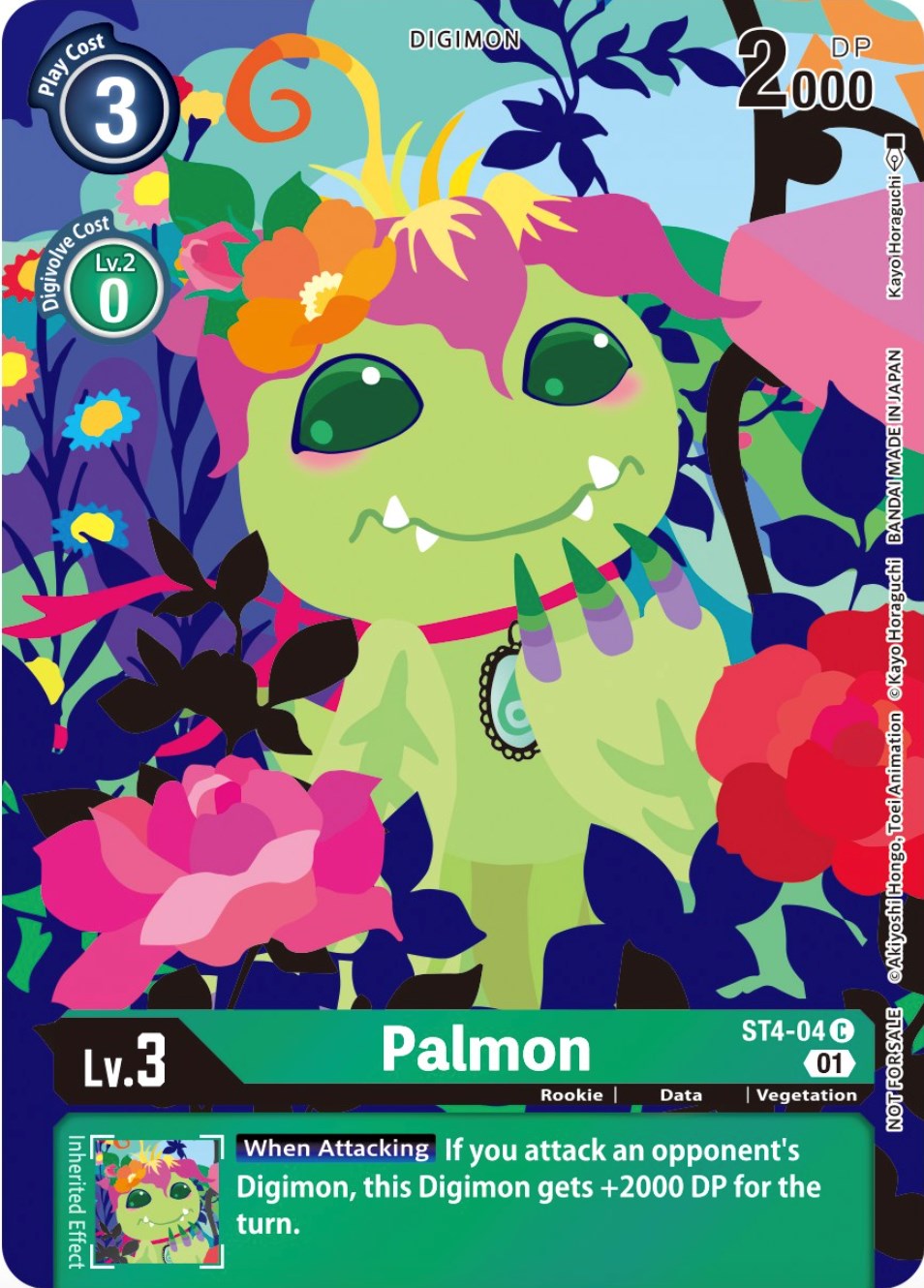 Palmon [ST4-04] (Tamer's Card Set 2 Floral Fun) [Starter Deck: Giga Green Promos] | Arkham Games and Comics