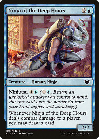 Ninja of the Deep Hours [Commander 2015] | Arkham Games and Comics