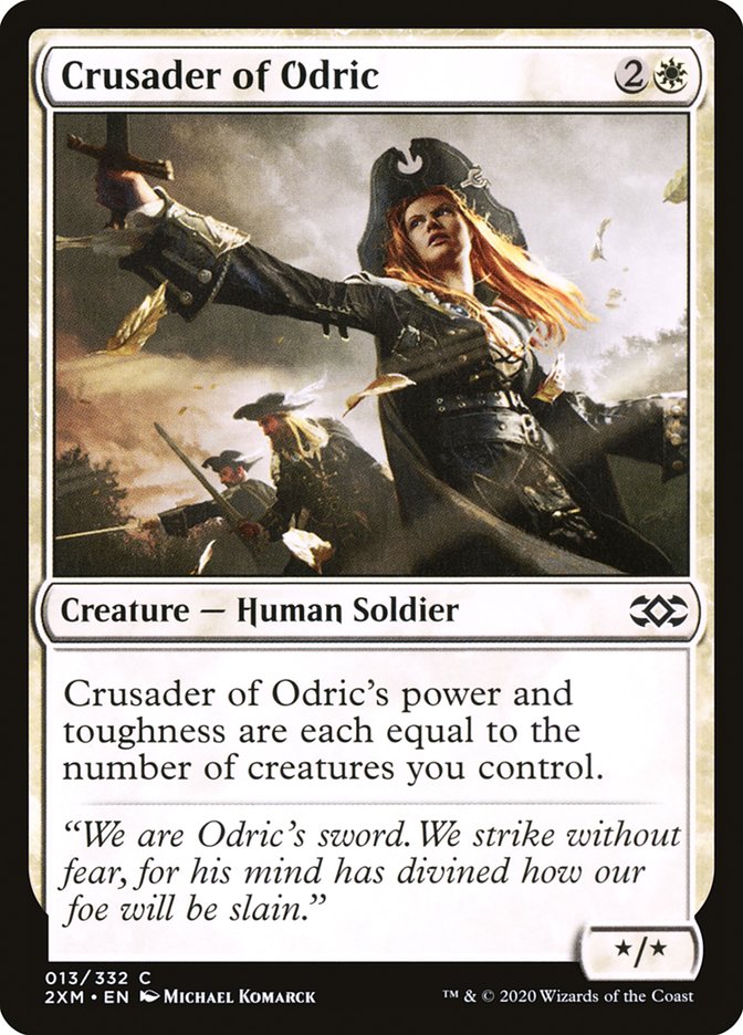 Crusader of Odric [Double Masters] | Arkham Games and Comics