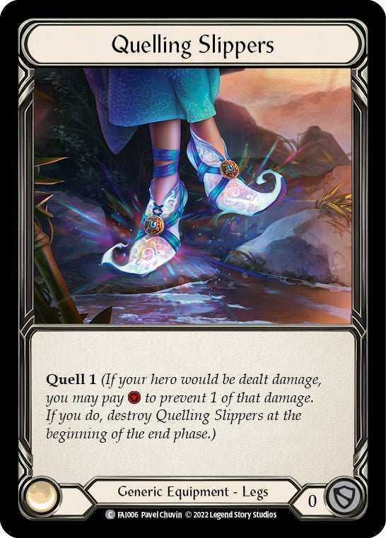 Quelling Slippers [FAI006] (Uprising Fai Blitz Deck) | Arkham Games and Comics