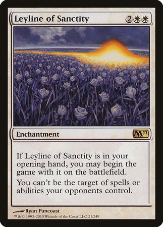 Leyline of Sanctity [Magic 2011] | Arkham Games and Comics