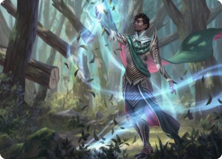 Dragonsguard Elite Art Card (15/81) [Strixhaven: School of Mages Art Series] | Arkham Games and Comics