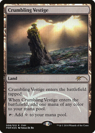 Crumbling Vestige [Friday Night Magic 2016] | Arkham Games and Comics