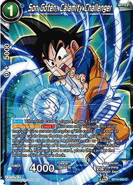 Son Goten, Calamity Challenger (BT14-042) [Cross Spirits] | Arkham Games and Comics