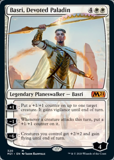 Basri, Devoted Paladin [Core Set 2021] | Arkham Games and Comics