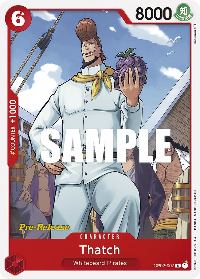 Thatch [Paramount War Pre-Release Cards] | Arkham Games and Comics