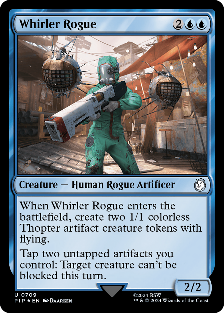 Whirler Rogue (Surge Foil) [Fallout] | Arkham Games and Comics