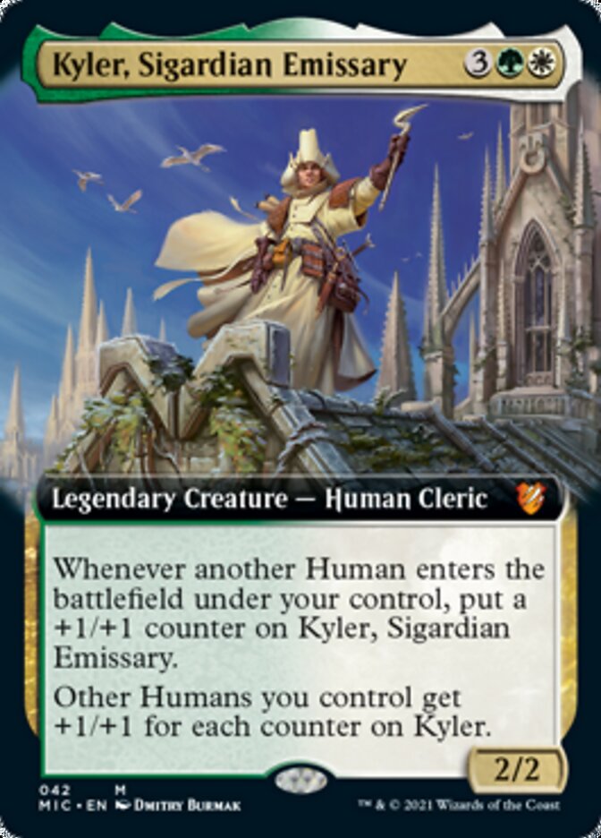 Kyler, Sigardian Emissary (Extended) [Innistrad: Midnight Hunt Commander] | Arkham Games and Comics