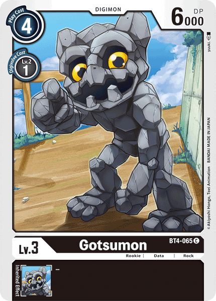 Gotsumon [BT4-065] [Great Legend] | Arkham Games and Comics