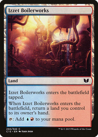 Izzet Boilerworks [Commander 2015] | Arkham Games and Comics