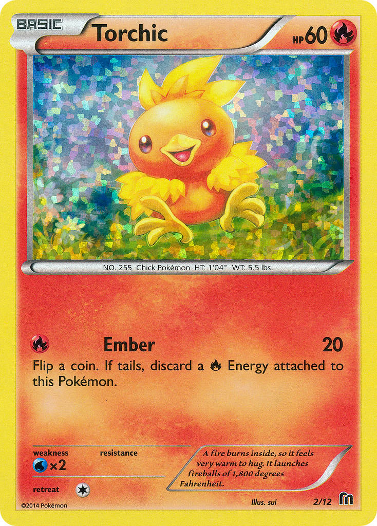 Torchic (2/12) [McDonald's Promos: 2016 Collection] | Arkham Games and Comics