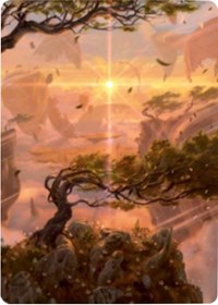 Windswept Heath Art Card [Zendikar Rising Art Series] | Arkham Games and Comics