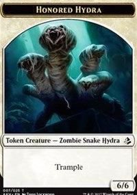 Honored Hydra // Warrior Token [Amonkhet Tokens] | Arkham Games and Comics