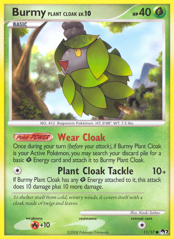 Burmy Plant Cloak (11/17) [POP Series 7] | Arkham Games and Comics