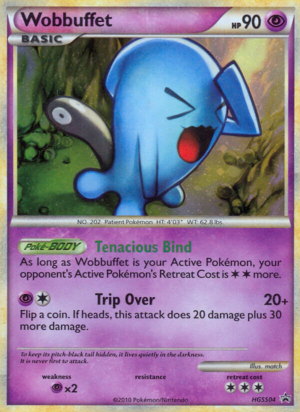 Wobbuffet (HGSS04) [HeartGold & SoulSilver: Black Star Promos] | Arkham Games and Comics