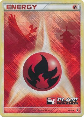 Fire Energy (89/95) (Play Pokemon Promo) [HeartGold & SoulSilver: Call of Legends] | Arkham Games and Comics