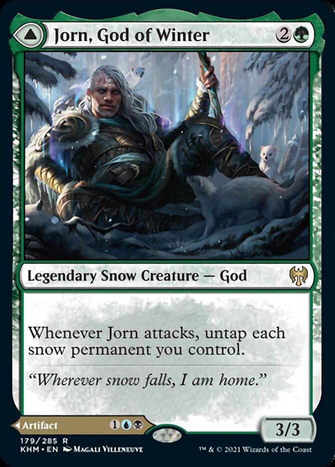 Jorn, God of Winter // Kaldring, the Rimestaff [Kaldheim] | Arkham Games and Comics