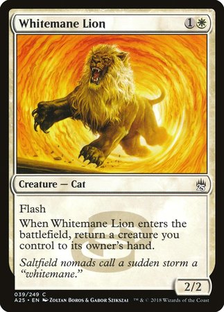 Whitemane Lion [Masters 25] | Arkham Games and Comics