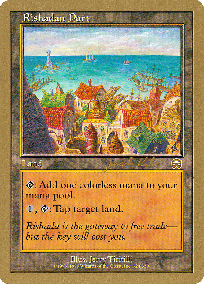 Rishadan Port (Janosch Kuhn) [World Championship Decks 2000] | Arkham Games and Comics