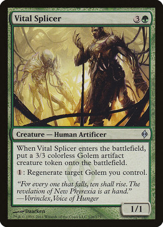 Vital Splicer [New Phyrexia] | Arkham Games and Comics