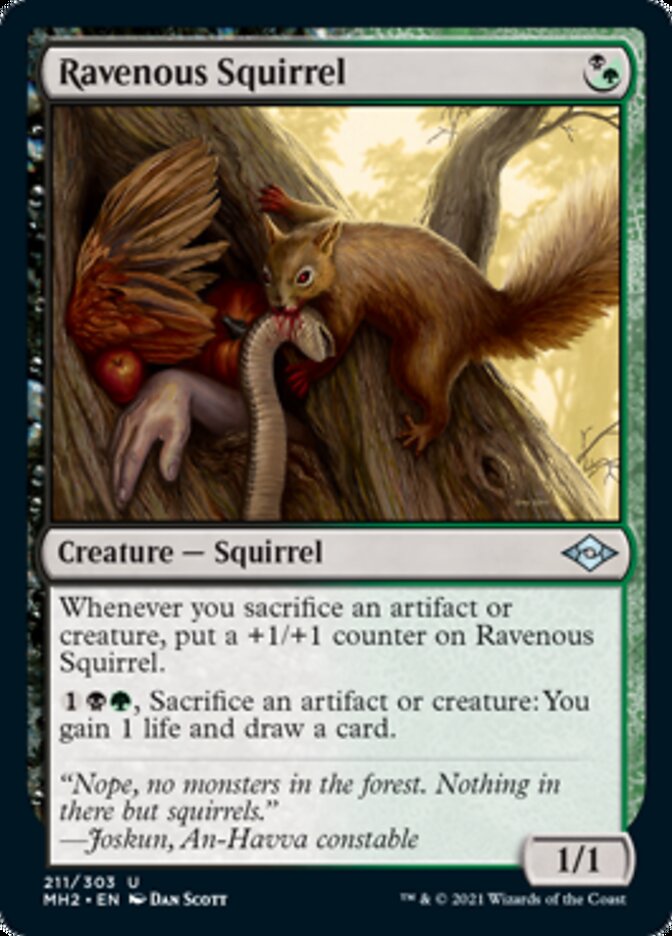 Ravenous Squirrel [Modern Horizons 2] | Arkham Games and Comics