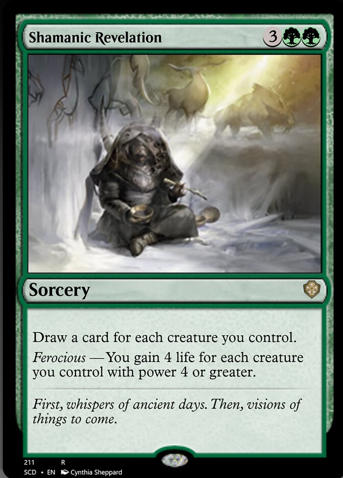 Shamanic Revelation [Starter Commander Decks] | Arkham Games and Comics