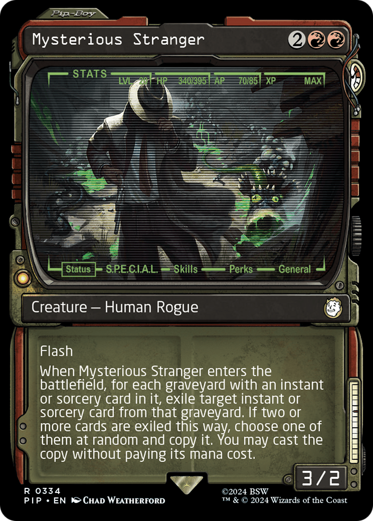 Mysterious Stranger (Showcase) [Fallout] | Arkham Games and Comics