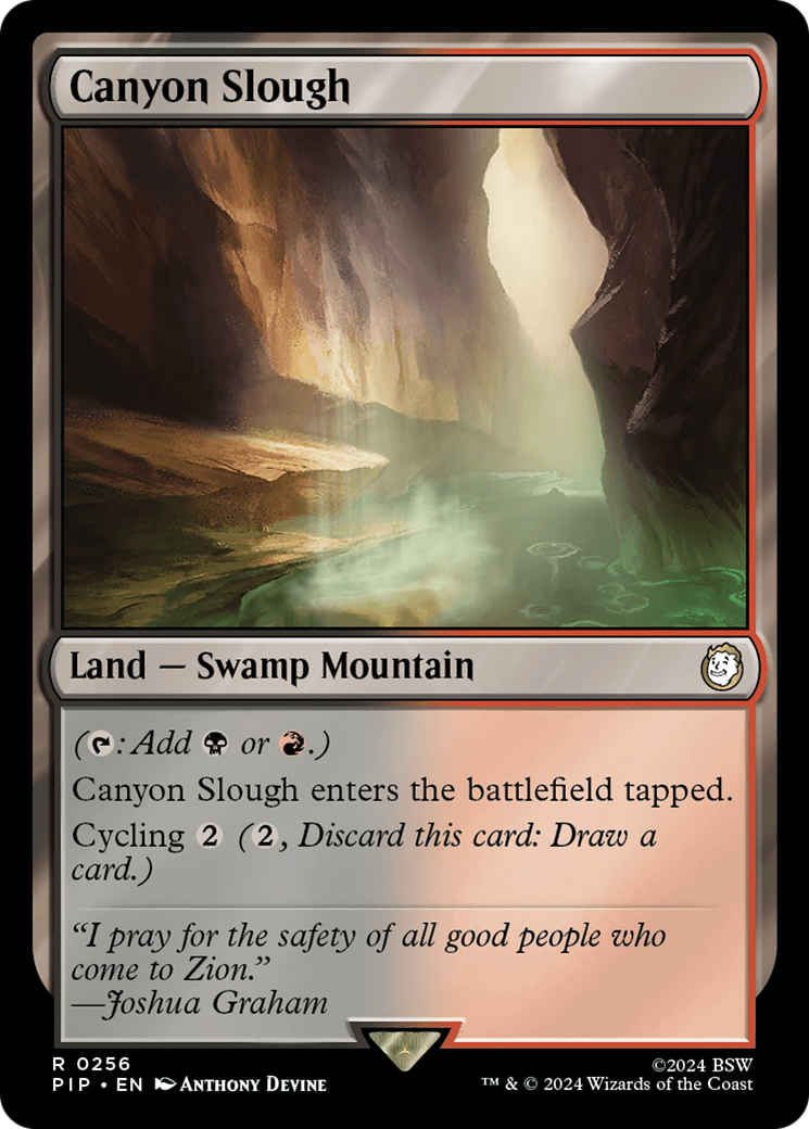 Canyon Slough [Fallout] | Arkham Games and Comics