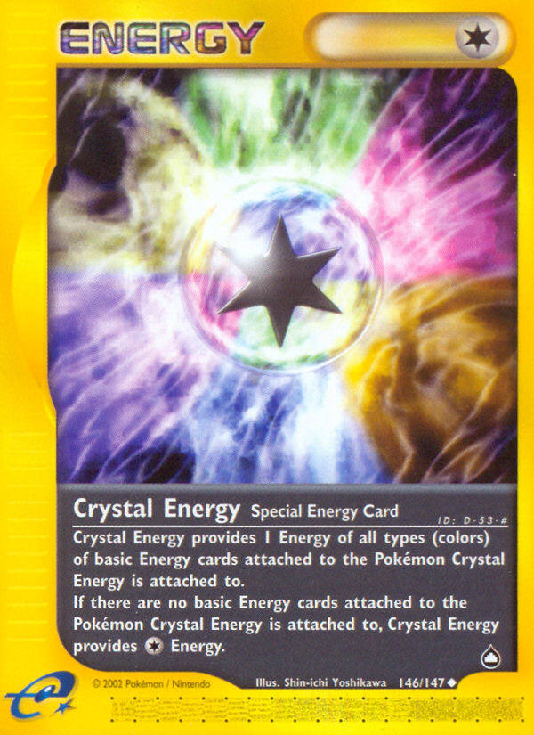Crystal Energy (146/147) [Aquapolis] | Arkham Games and Comics