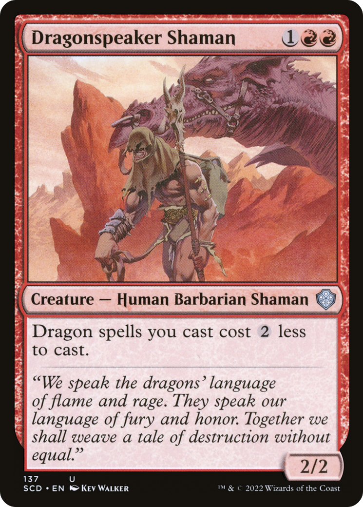 Dragonspeaker Shaman [Starter Commander Decks] | Arkham Games and Comics