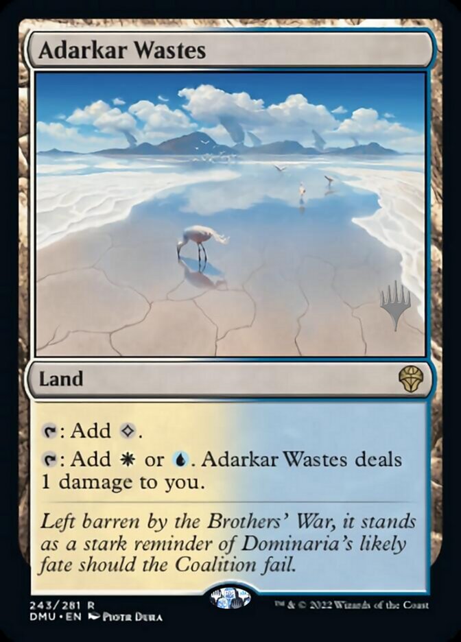 Adarkar Wastes (Promo Pack) [Dominaria United Promos] | Arkham Games and Comics