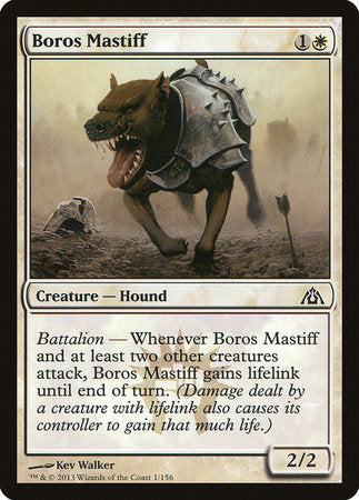 Boros Mastiff [Dragon's Maze] | Arkham Games and Comics