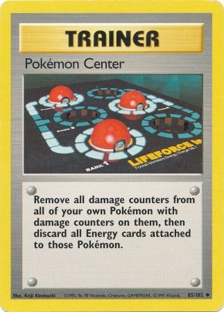 Pokemon Center (85/102) [Base Set Unlimited] | Arkham Games and Comics