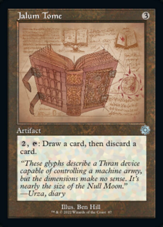 Jalum Tome (Retro Schematic) [The Brothers' War Retro Artifacts] | Arkham Games and Comics