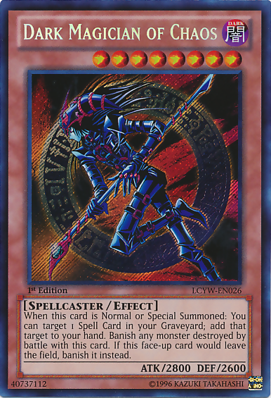 Dark Magician of Chaos [LCYW-EN026] Secret Rare | Arkham Games and Comics