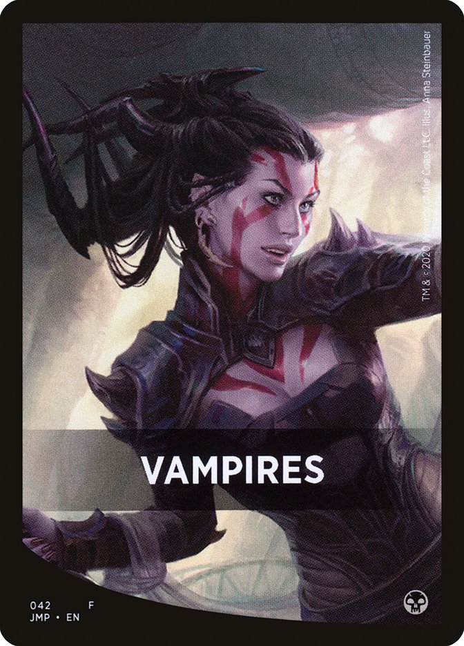 Vampires Theme Card [Jumpstart Front Cards] | Arkham Games and Comics